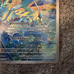 Chaos rising Frogadier Full Art Holo CRI 089/086 Stage 1 Water 100 HP - Image 2