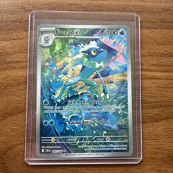 Chaos rising Frogadier Full Art Holo CRI 089/086 Stage 1 Water 100 HP - Image 3