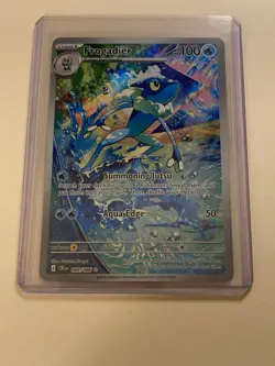 Chaos rising Frogadier Full Art Holo CRI 089/086 Stage 1 Water 100 HP - Image 2