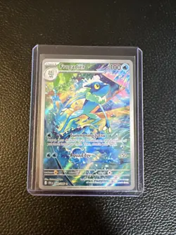 Chaos rising Frogadier Full Art Holo CRI 089/086 Stage 1 Water 100 HP - Image 2