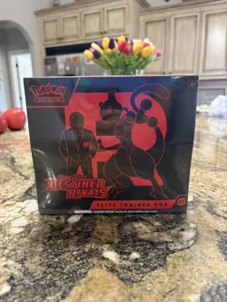 Pokemon TCG Destined Rivals ETB Elite Trainer Box Lot of 2 New Sealed - Image 5