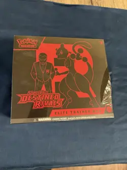 Pokemon TCG: Destined Rivals Elite Trainer Box ETB Factory Sealed - (Small Tear) - Image 1
