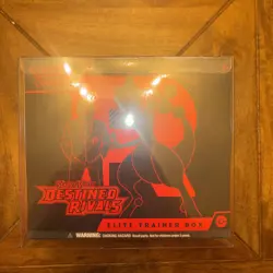 Pokemon TCG Destined Rivals ETB Elite Trainer Box Sealed - Image 1