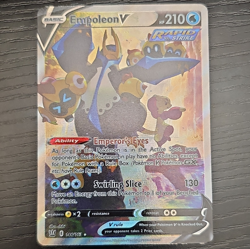 Pokemon TCG Empoleon V 146/163 Swsh05 Battle Styles Ultra Rare Full Art Holo - Image 1