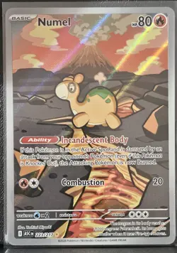 Numel 223/217 Illustration Rare HOLO Ascended Heroes NM/M Pokemon TCG - Image 1