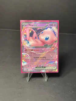 Pokemon TCG Mew ex Double Rare 151/165 Scarlet & Violet 151 English - Image 1
