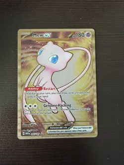 Mew ex (151 Metal Card) 205/165 Double Rare SV: Scarlet & Violet 151 Pokemon NM - Image 1