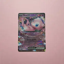 Mew ex 151/165 NM Double Rare Scarlet & Violet 151 Pokemon Card English TCG MEW - Image 1