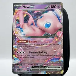 Mew ex 151/165 Double Rare Scarlet & Violet 151 Pokemon Card 2023 - Image 1