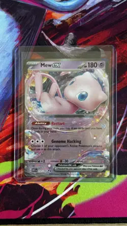 Mew ex - 151/165 - Double Rare - Scarlet & Violet 151 - Pokemon Card - NM - Image 1