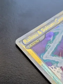 Pokemon Raikou & Suicune LEGEND (Top) 92/95 Unleashed Ultra Rare Holo 2010 - Image 3