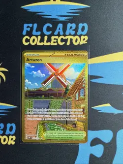 Artazon 229/197 SV03: Obsidian Flames Gold Hyper Rare Pokemon Card - Image 1