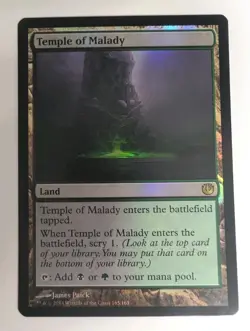 MTG - Temple of Malady - JOU - R - Foil - 165 - Image 1