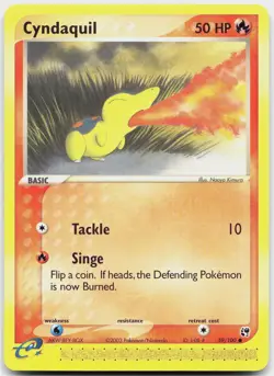 Cyndaquil 59/100 Common Sandstorm Pokemon Near Mint - Image 1
