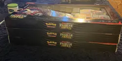Pokemon TCG Scarlet & Violet Paldean Fates Great Tusk & Iron Treads ex Box - Image 2