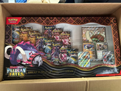 Pokemon TCG Paldean Fates Great Tusk Iron Treads ex Premium Collection - Image 2