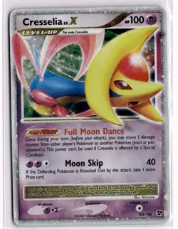 Cresselia LV.X 103/106 Holo LV.X Rare Great Encounters Pokemon Holo HP - Image 1