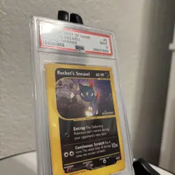 2003 Pokemon Best of Game Promo Winner #5 Rocket's Sneasel PSA 9 MINT - Image 2