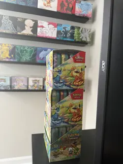 Pokemon Lot Empty Mini Tins 2 Prismatic Evolutions & Celebrations - Image 5