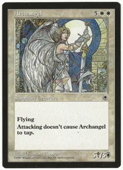 MTG Archangel Portal Rare LP - Image 1