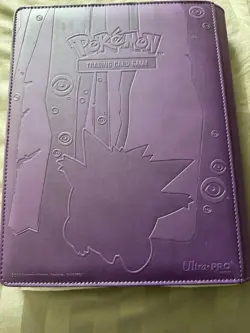 Gengar Pokemon Premium Pro Binder **does not zip** - Image 2