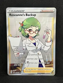 Pokemon TCG Roseanne's Backup 172/172 SWSH09 Brilliant Stars NM - Image 1