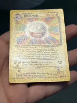 Pokemon TCG Electrode 1999 Base Set 21/102- NM - Image 4
