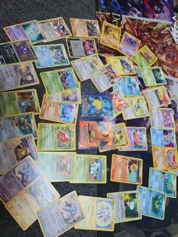 Nice Pokemon Vintage Lot 44 Cards Cute 1998-08 WotC Topps Charizard Squirtle - Image 1