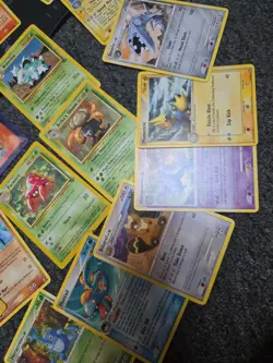 Nice Pokemon Vintage Lot 44 Cards Cute 1998-08 WotC Topps Charizard Squirtle - Image 5