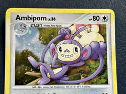 POKEMON MYSTERIOUS TREASURES HOLO 3/123 AMBIPOM - Image 2