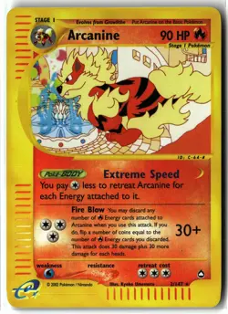 2003 Arcanine ⭐ 2/147 Reverse Holo Vintage WOTC Rare Aquapolis Pokemon NM - Image 1