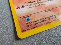 1999-2000 Vulpix 68/102 Common Pokemon Card Base Set Regular LP - Image 4