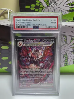 Pokemon 2024 PAF en Charizard EX Special Illustration PSA #234 PSA 9 - Image 1