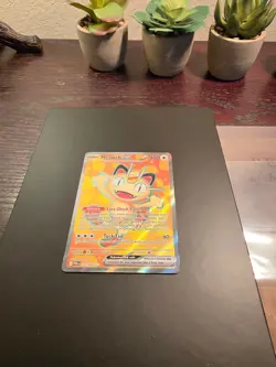 Meowth ex 107/088 Perfect Order Full Art Ultra Rare Pokemon Card 2026 POR NM - Image 1