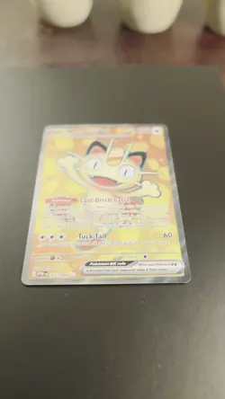 Meowth ex 107/088 Perfect Order Full Art Ultra Rare Pokemon Card 2026 POR NM - Image 2