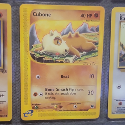 Pokemon TCG 9-Card Lot Base Set/Expedition E-Reader RARE CUBONE - Image 1