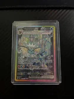 Pokemon TCG Vaporeon EX 149/131 Prismatic Evolution - Image 1
