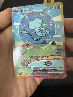 Bubble Mew - Pokemon Card - TCG DISPLAY ART Card - Star Holo - Image 2