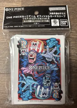 Buggy 70 Sleeves One Piece Card Official Deck Limited Edition vol. 5 Sealed - Image 1