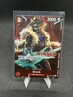 Brook ST01-011 Winner Pack Vol.4 One Piece Tournament Promo Card English - Image 1