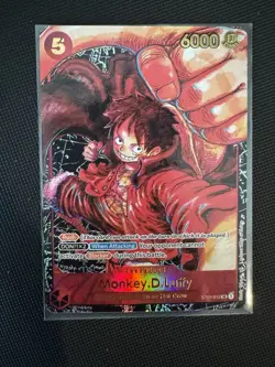 Monkey.D.Luffy - ST01-012 - Alternate Art - SR - English - One Piece CCG NM - Image 1