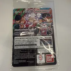 One Piece Monkey D. Luffy US Voyage College Basketball Promo Card- Sealed / Mint - Image 2