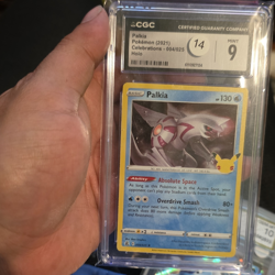 Pokemon Palkia CGC 9 Celebrations 004/025 Holo English 2021 - Image 1