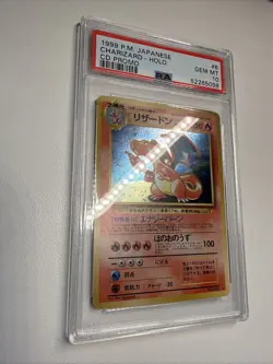 1999 POKEMON JPN CD PROMO CD PROMO #6 CHARIZARD-HOLO PSA 10 - Image 3