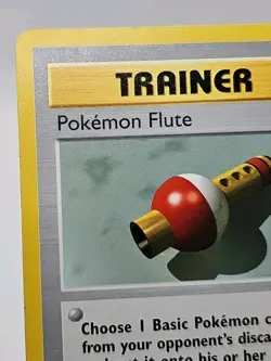 Pokemon Cards Pokemon Flute 86/102 Shadowless Base Set 1ST EDITION WOTC - (MP-) - Image 4