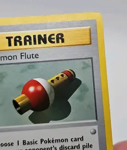 Pokemon Cards Pokemon Flute 86/102 Shadowless Base Set 1ST EDITION WOTC - (MP-) - Image 5