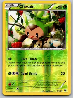 Chespin BREAKthrough 9/162 Reverse Holo LP - Image 1