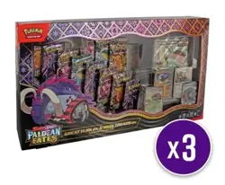 Pokemon TCG Paldean Fates Great Tusk ex & Iron Treads ex Premium Collection Box - Image 1