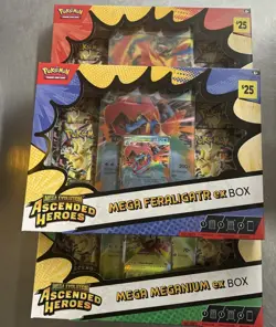 Lot Of 3 Pokemon Ascended Heroes Dollar General ex boxes NEW SEALED - Image 2