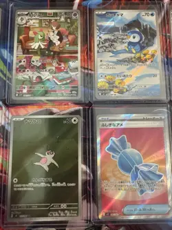 Pokemon TCG Japanese 15-Card Holo Alternate Art Lot Piplup Kirlia Rowlet - Image 1